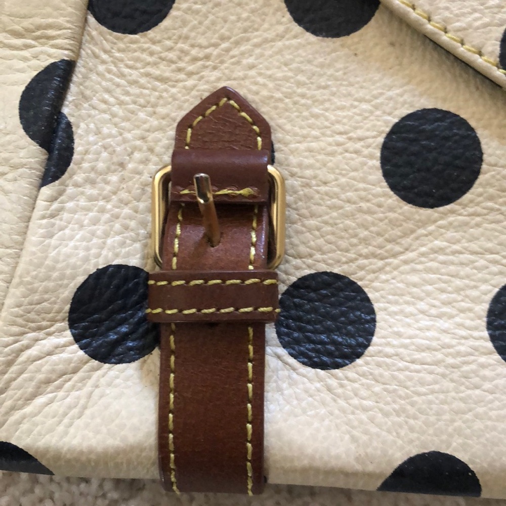 Anthropologie Polk Dot Clutch - Picture 2 of 5